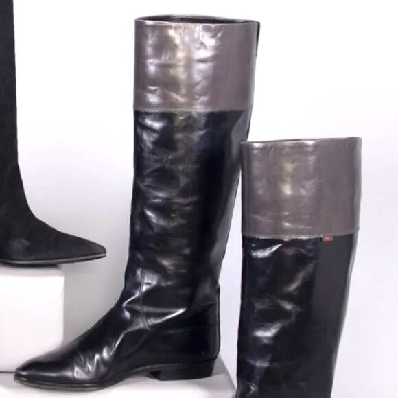 Gucci Leather Riding Boots - Picture 3 of 10